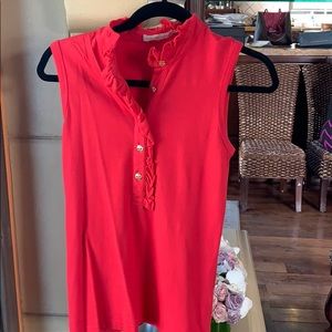 Tory Burch Red Polo